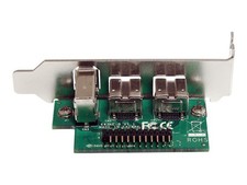 StarTechcom Mini PCI Express FireWire 2b 1a 1394 3-Port Adapter Card