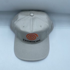Dreamcast Hat Adult OSFA Gray Snapback Logo Embroidery Videogames Console NWOT