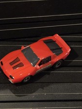 AFX Tomy Red Turbo Camaro Z28 228 HO Slot Car Very Rare