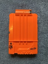 NERF Magazine Clip Elite N-Strike 6 Round Ammo Dart Orange