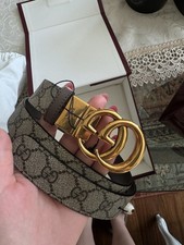 Authentic Gucci GG Supreme Belt never worn