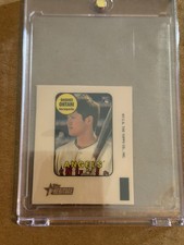 2018 Topps Heritage Mini Shohei Ohtani RC Rookie Angels #69TD-SO