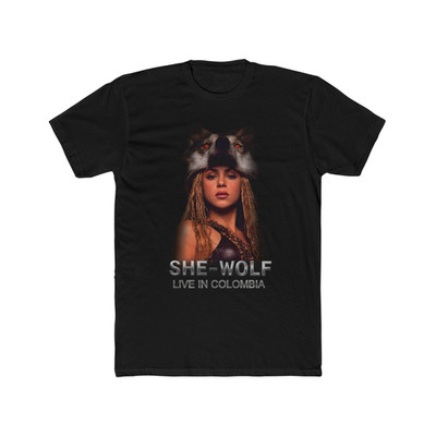 Shakira She-Wolf World Tour 2sides T-shirt S to 5XL NZL1042