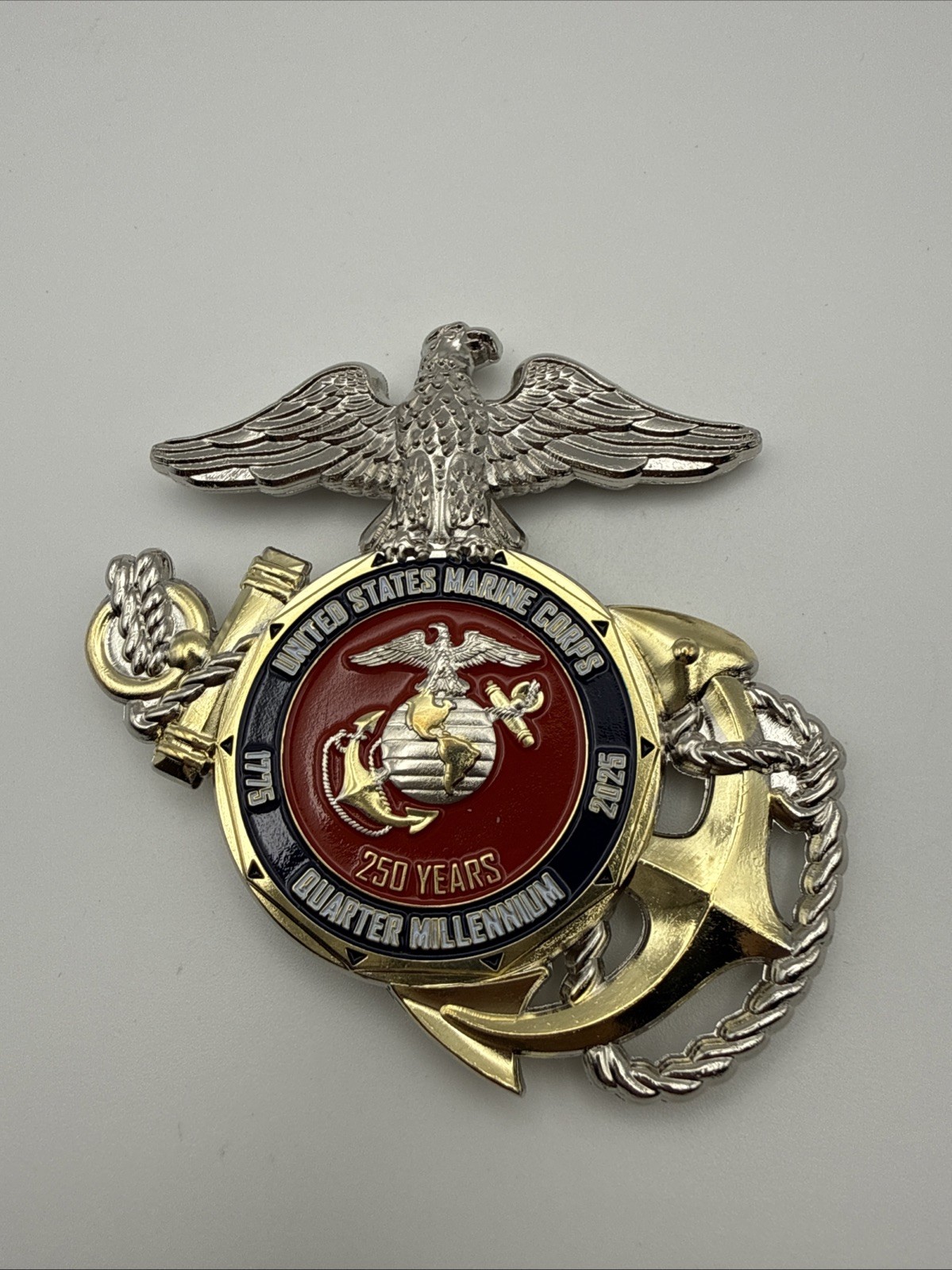 United States Marine Corps 250 Years, Quarter Millenium Challenge Coin JJ4