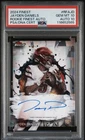 2024 Topps Finest Jayden Daniels Commanders RC Rookie AUTO PSA 10
