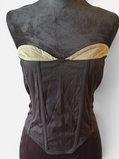 Pretty Little Thing Women's Black Corset - SIze 12