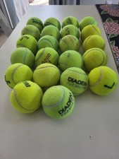 USED TENNIS BALLS 22ct - DOGS, CATS, WALKERS...DIADEM, PENN, DUNLOP, WILSON