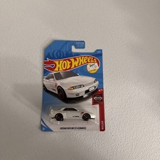 2019 Hot Wheels Nissan Skyline GT-R BNR32 White Nissan Series 4/5 First Release