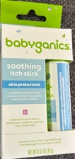 Babyganics Soothing Itch Stick  Skin Protectant 0.64 Oz Exp 10/25