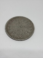 5 Francs Argent Louis-Philippe 1841 K Bordeaux Monarchie Juillet