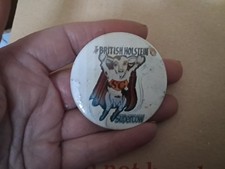 Vintage Badge   British Holstern Super Cow