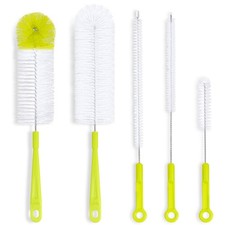 Bottle Cleaning Brush Set - Long Handle BottleCleaner for Washing Narrow