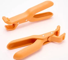Kuhn Rikon Cool Grippers Set of 2 K54381 NEW TANGERINE