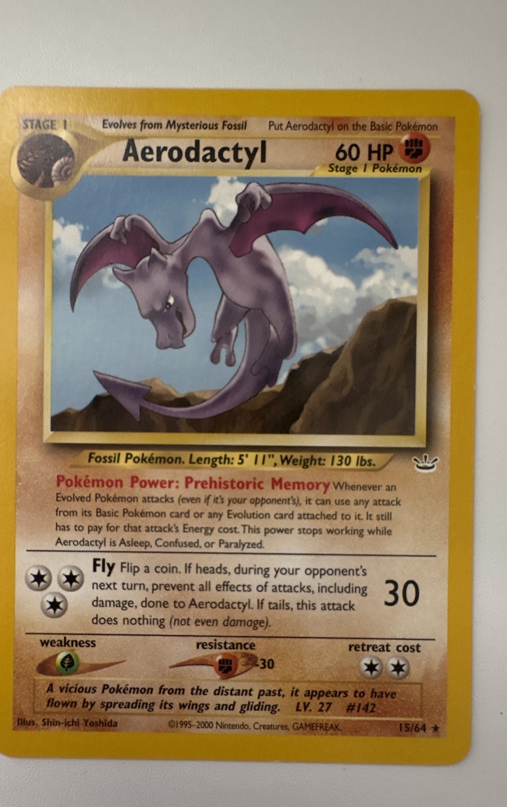 Aerodactyl 15/64 Neo Revelation Regular