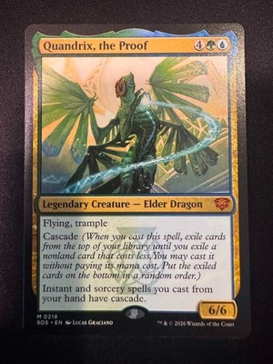 Quandrix the Proof - #218 Secrets of Strixhaven M NM MTG Card