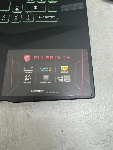 MSI PULSE GL 76 GAMING - Immagine 3 di 4