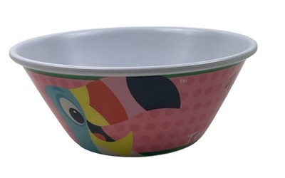 Kellogg's 6.5'' Melamine Cereal Bowl Fruit Loops Toucan Sam