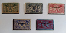 NEW HEBRIDES NOUVELLES HEBRIDES 1925 TIMBRES TAXE CHIFFRE TAXE N° 6 à 10 NEUFS*