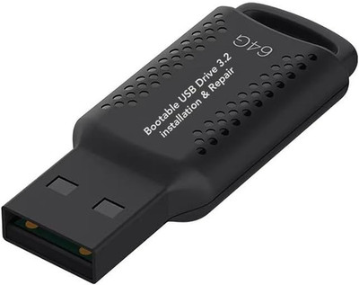 64GB - Bootable USB Driver 3.2 for Windows 11/10/8.1/7/, WinPE,Password Reset, W