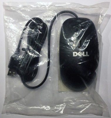Dell Mouse 0YH958 - Vintage Computermaus - schwarz - neu & eingeschweisst - RAR