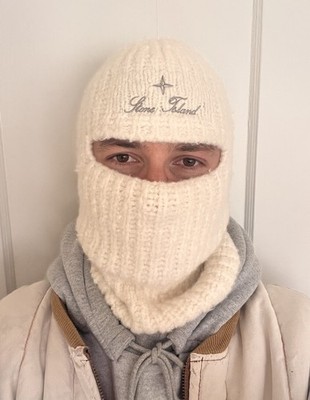 Stone Island Wool Balaclava Ski Mask Shiesty Knit Blend
