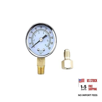 #ad Replacement Oil Burner Fuel Pressure Test Gauge 0 200 PSI Fits Beckett Suntec $35.61