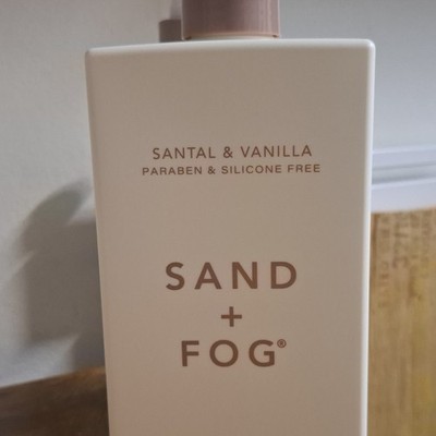 Sand + Fog Santal & Vanilla Daily Use Moisturizer, Paraben-Free, Silicone-Free