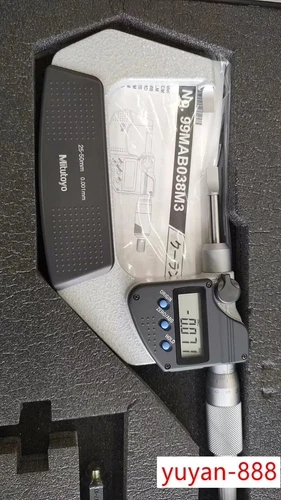 🔥1PC NEW Mitutoyo DIGITAL BLADE MICROMETER 25-50MM 0.001MM 422-231-30 P1155D YL