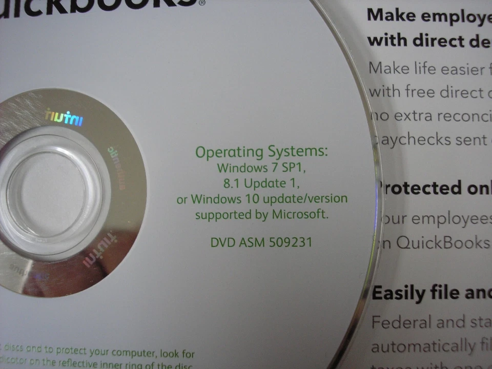 =3 USER VERSION=INTUIT QUICKBOOKS DESKTOP PRO 2019 FOR WINDOWS=PERMANENT LICENSE - Image 3 of 3