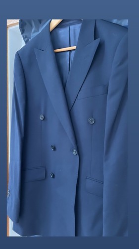 50% Off RRP Hawes and Curtis double breasted suit jacket - Picture 3 of 9