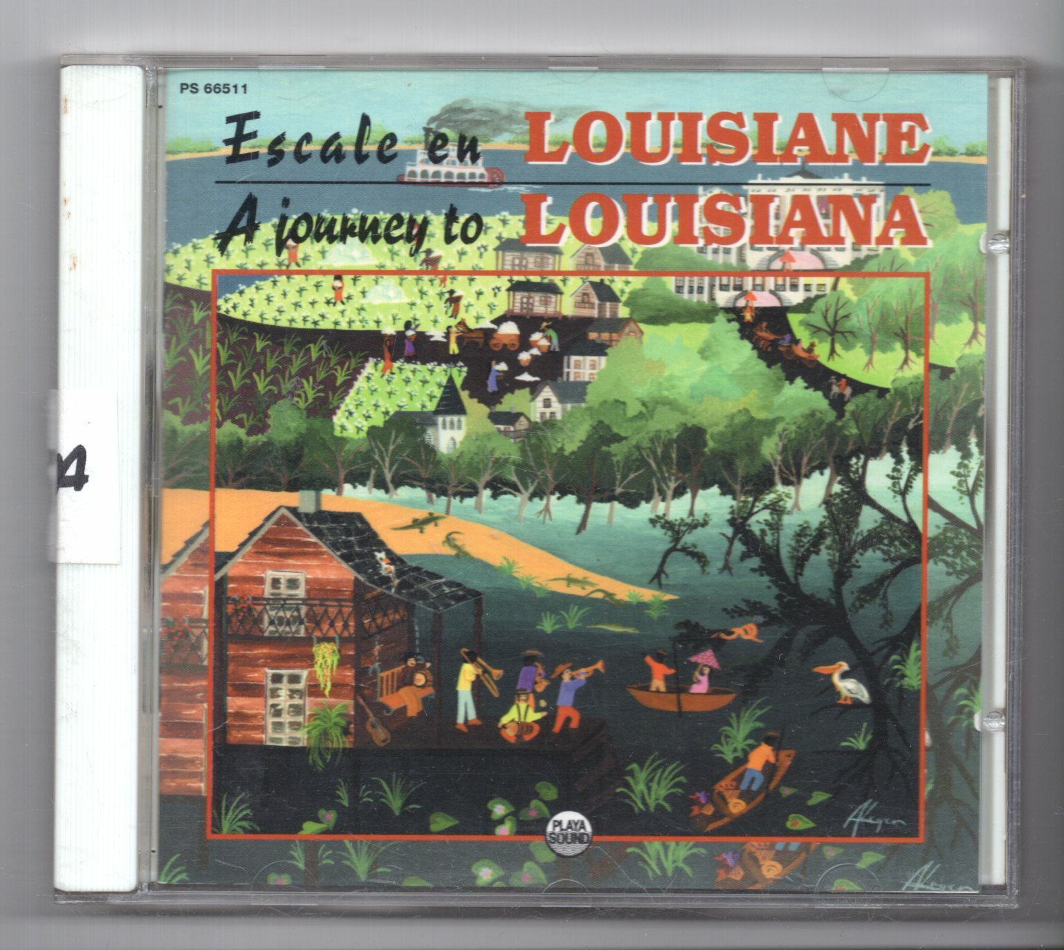 (JW444) A Journey To Louisiana, 18 tracks - 1995 CD
