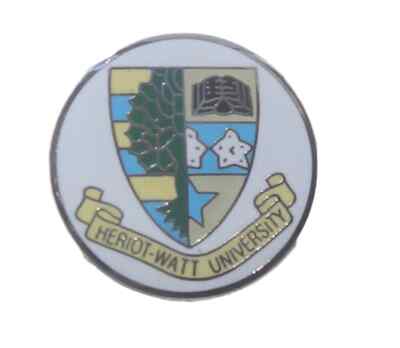 Heriot Watt University Quality Enamel Lapel Pin Badge