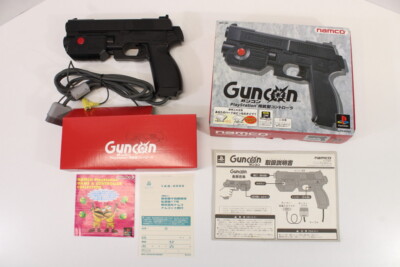 Boxed Namco NPC-103 GunCon Light Gun Controller Working Playstation PS1 2PC351
