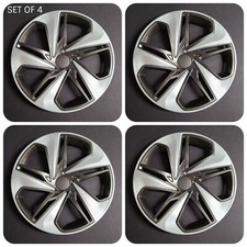 Wheel Covers Hubcaps For 2019-2021 Honda Civic 16 Silver Charcoal 4-pieces Wheel Covers Hubcaps For 2019-2021 Honda Civic 16 Silver Charcoal 4-pieces