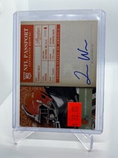 2014 Panini Prestige NFL Passport Signatures Terrance West #24 Rookie Auto RC