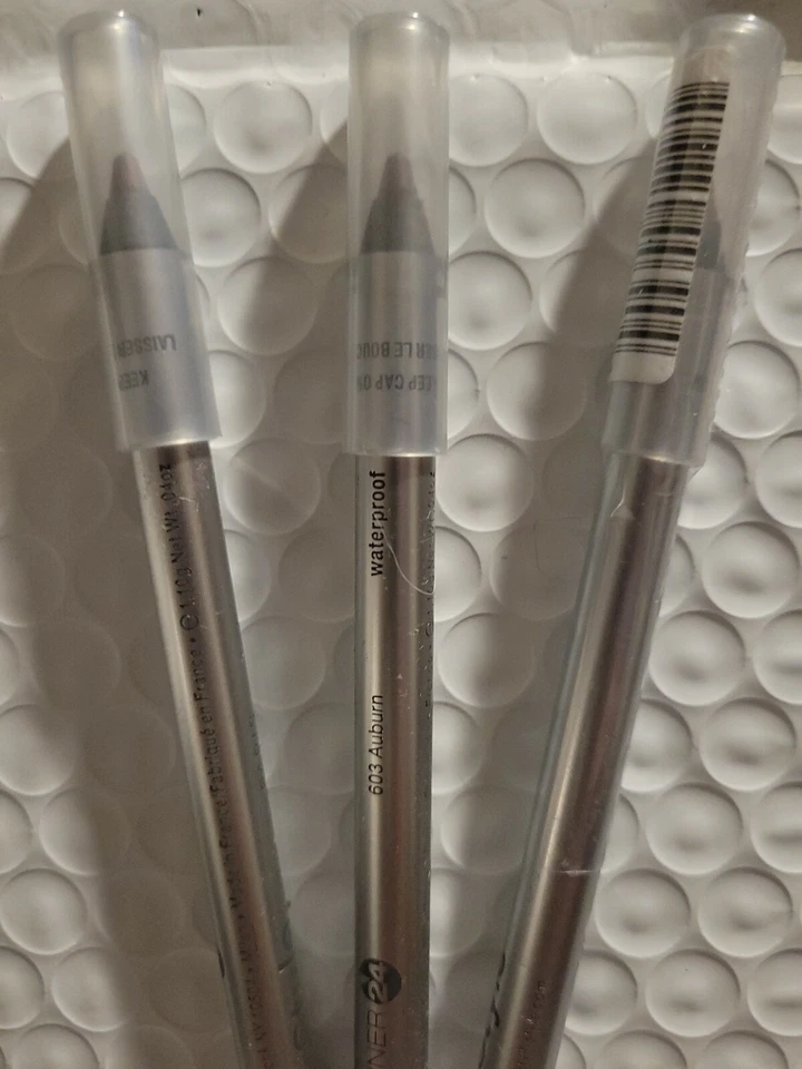 Styli-Style Brow Liner 24, 603 Auburn Waterproof Lot of 3 - Image 3 of 4