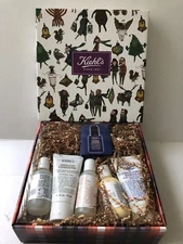 Kiehl"s 7 Pcs. Travel-Ready Essentials For Skin and Hair Set By Kiehl's (NIB)