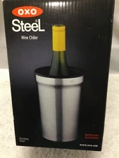 OXO Stainless Steel Wine Bottle Chiller Cooler (New)
