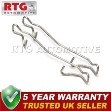 2x Brake Pad Spring Clips Front Fits Land Rover Discovery Series 1 2.5 TDI