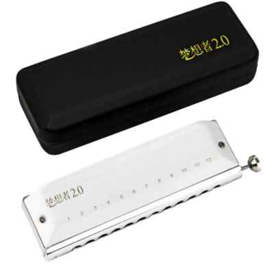 EASTTOP Chromatic Harmonica Dreamer 2.0 12Hole Phosphor Bronze Reed Mouth Organ