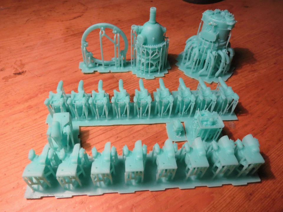 Kit de motor radial R-2800 de resina impresa en 3D detallada de alta resolución 1/32 Foto 2 de 4