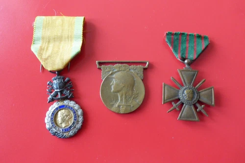 FRANCE - Lot of 3 French Medals