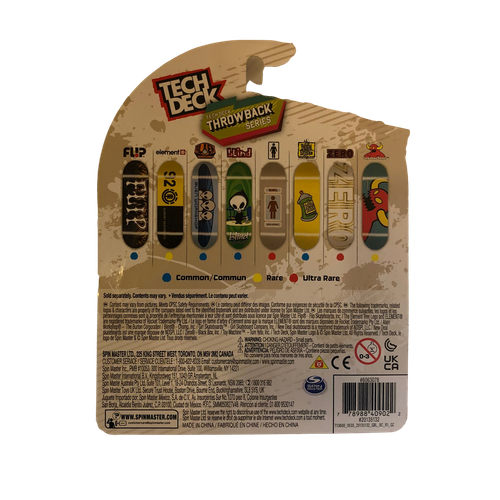 Tech Deck GIRL Fingerboard ULTRA RARA serie Throwback Skateboard - Foto 2 di 4