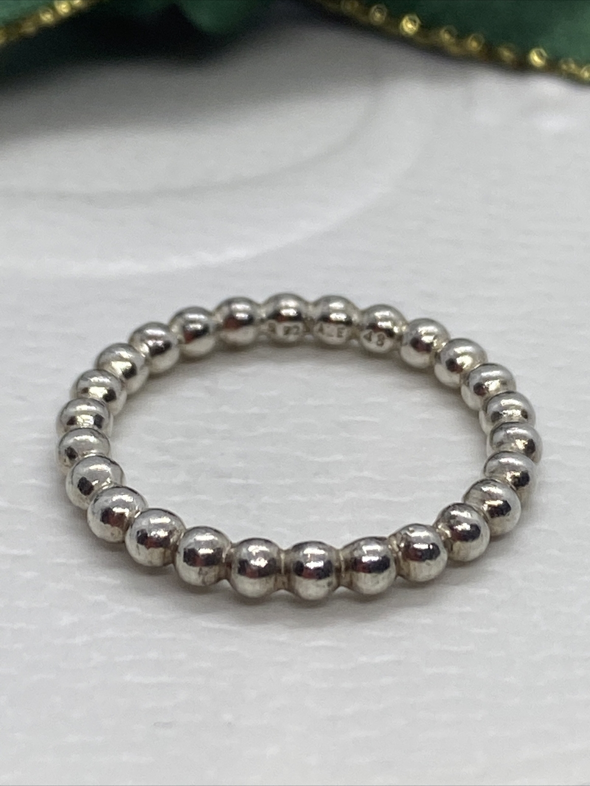 Pandora Small Bubble Stack Ring Size 48 Genuine 1… - image 6