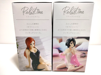 Relax Time Bleach Rukia Kuchiki & Orihime Inoue Set of 2 Figure