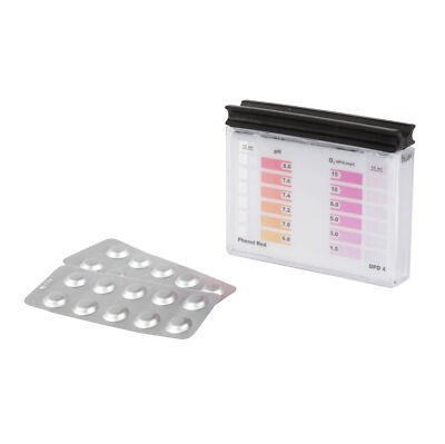 Steinbach Rapid Tester mit 20 Testtabletten, Aktivsauerstoff und pH