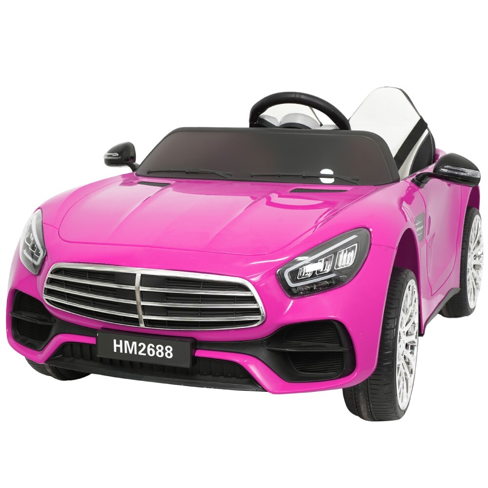 Pink 12V Ride on Car Seater 2WD Power Wheels Car with Remote