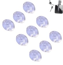 9 pcs. Medium Clear Eargels Earbuds for Plantronics CS540 W740 W745 W440 WH500