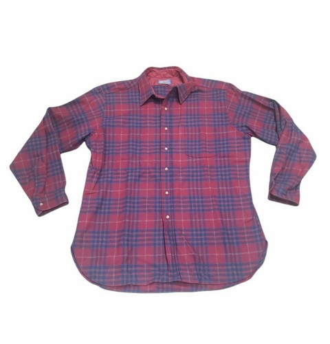 Vintage PENDLETON Wool Board Shirt Red 