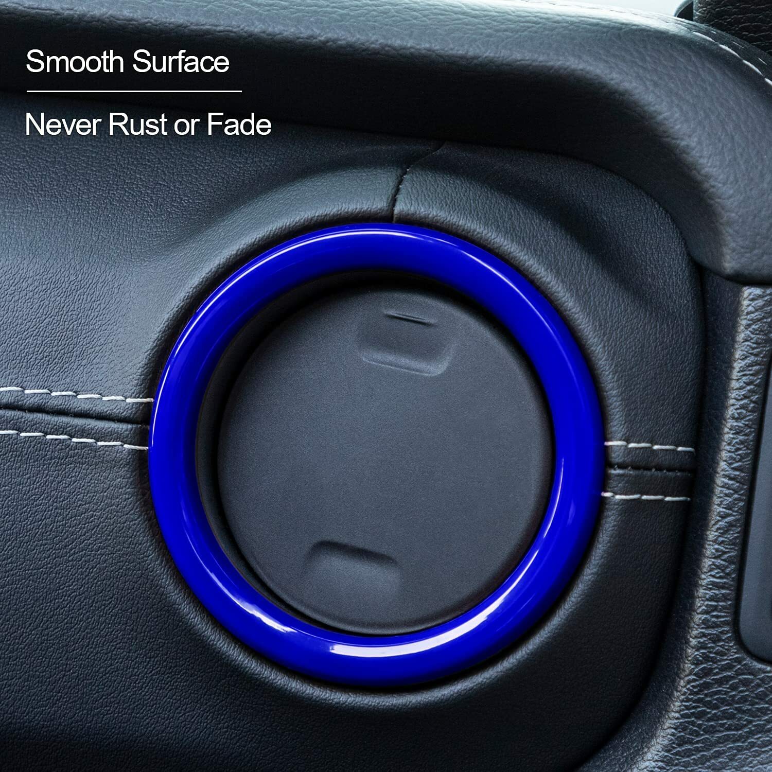 Full Interior Decoration Trim Cover for Jeep Wrangler JL 2018+ Blue Accessories